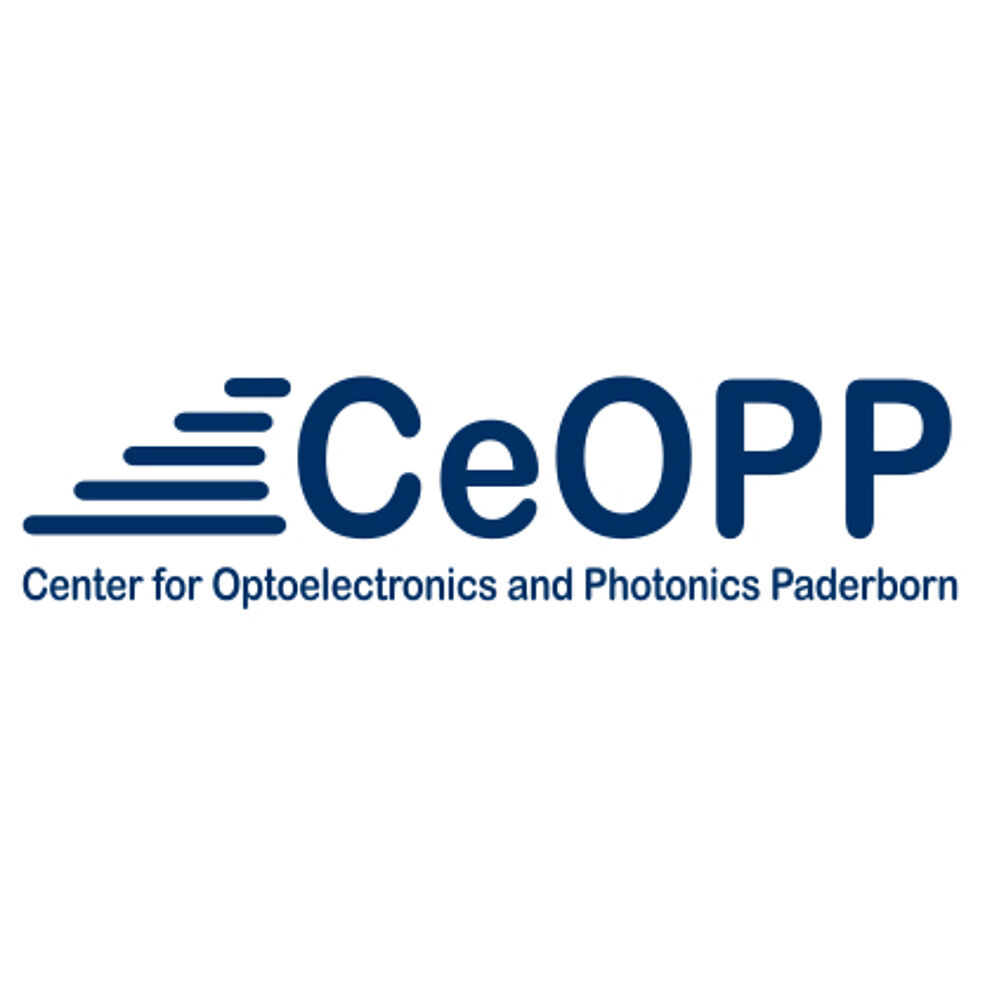 Logo of the Center for Optoelectronics and Photonics of Paderborn University (CeOPP) 